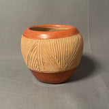 Tomasita Montoya Vintage Santa Clara Pueblo Handmade Pot with Etched Design  (JM14)