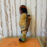 Indian Character Dolls - Antique Set of Two