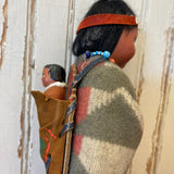 Indian Character Dolls - Antique Set of Two