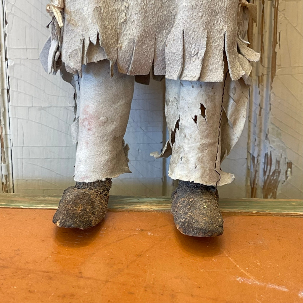 Indian Character Dolls - Antique Set of Two