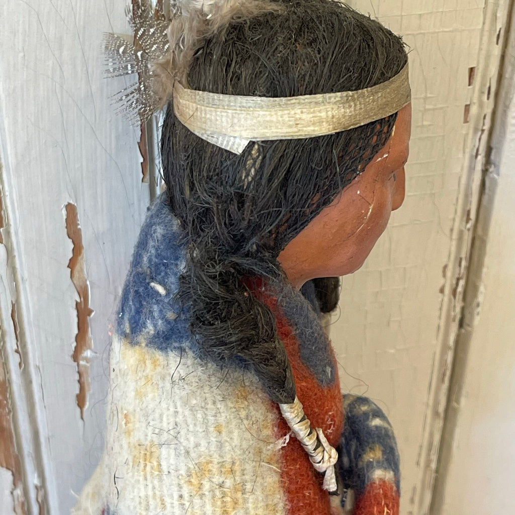 Indian Character Dolls - Antique Set of Two