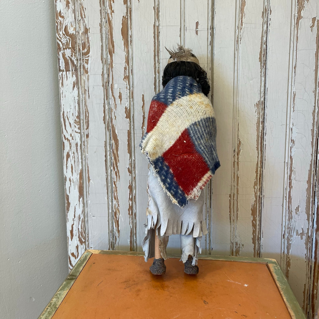 Indian Character Dolls - Antique Set of Two