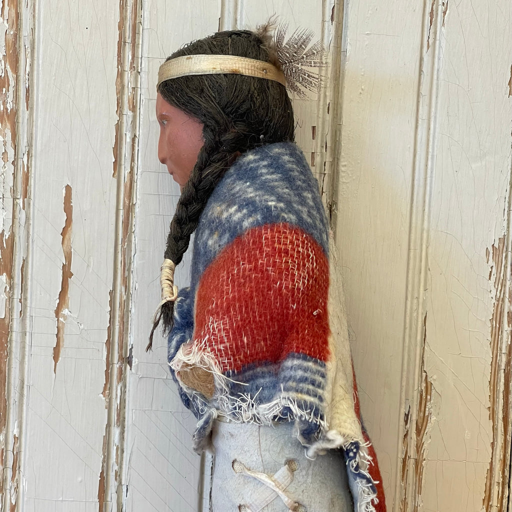 Indian Character Dolls - Antique Set of Two