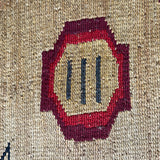 Antique Nez Perce Cornhusk flat twined bag - Very fine woven Plateau cornhusk bag 19th/20th Century (GM32)