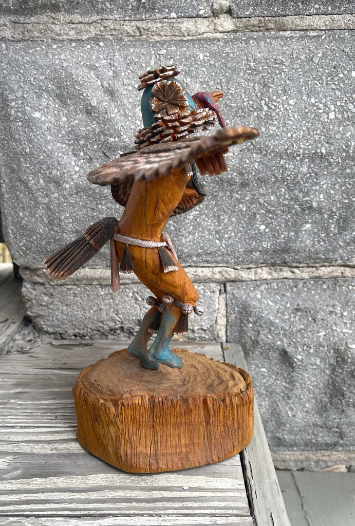 Turkey Katsina by Muriel Navasie Calnimptewa, Hopi - Turkey Hopi Kachina (RS186)