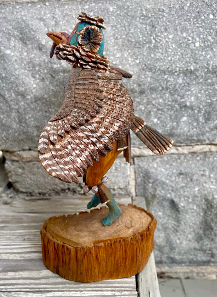 Turkey Katsina by Muriel Navasie Calnimptewa, Hopi - Turkey Hopi Kachina (RS186)
