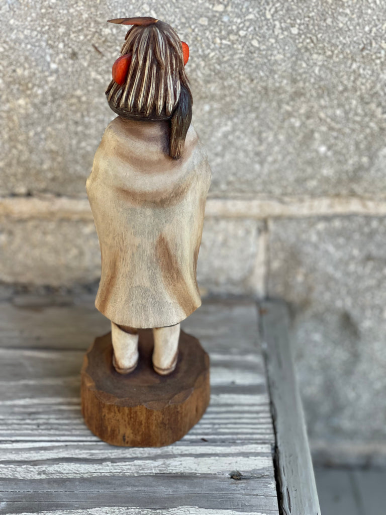 Masau'u "Earth God" Katsina by Jonathan Day, Hopi - Hopi Kachina Doll Carving (RS198)