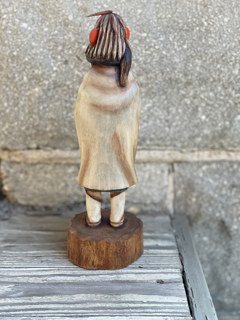 Masau'u "Earth God" Katsina by Jonathan Day, Hopi - Hopi Kachina Doll Carving (RS198)