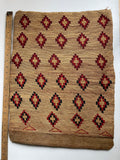 Antique Nez Perce Cornhusk flat twined bag - Very fine woven Plateau cornhusk bag 19th/20th Century (GM32)