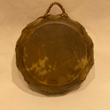 Taos Sioux Style Double Sided Drum With Hide Design, Handmade Drum RK16