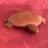 Turtle Fetish carved with Pipestone & signed Winona Sioux (VW119)