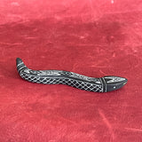 Snake fetish carved with black jet (2/55)