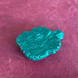 Turtle Fetish carved with Malachite (1/68)