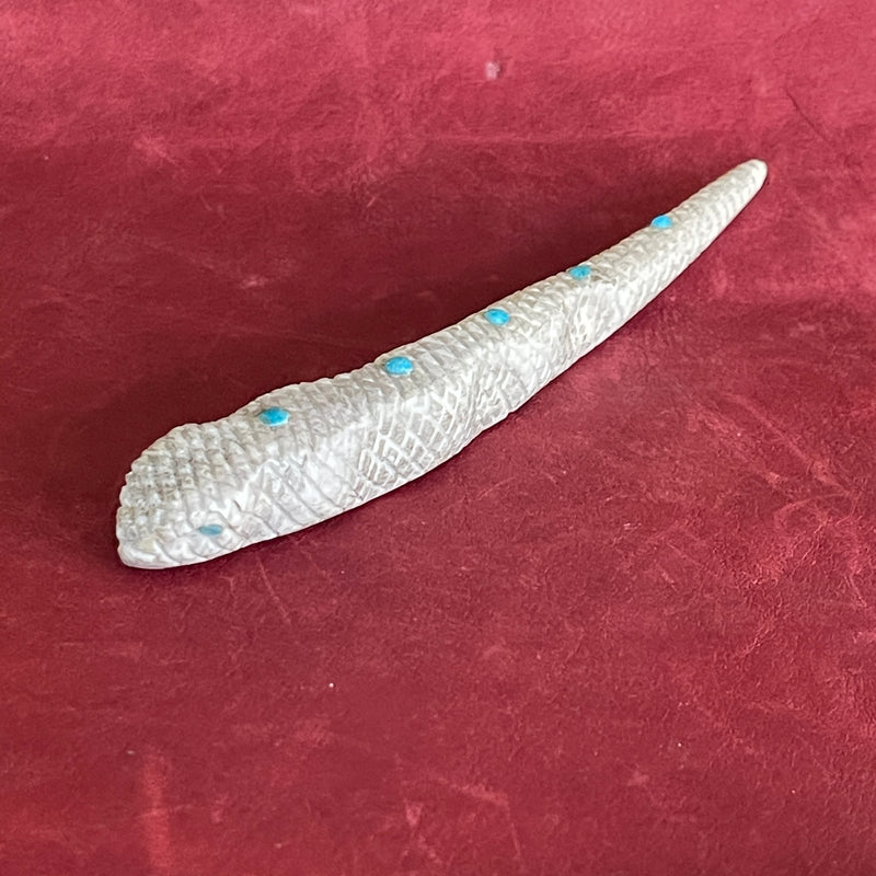 Snake fetish carved with Antler (2/58)