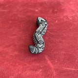 Snake fetish carved with black jet (2/55)