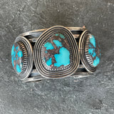 4/66 Kee Joe Benally, Navajo 5-piece set with Bisbee turquoise