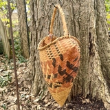 Antique Choctaw Cow-Nosed Berry Basket by Fannie Wesley (SSB7)