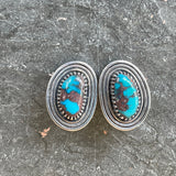 4/66 Kee Joe Benally, Navajo 5-piece set with Bisbee turquoise