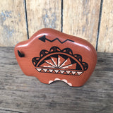 Vintage Clay Bison by Natalie Sandia, Jemez Pueblo   (RK209)