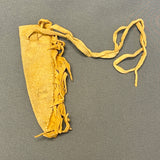 North Plains Authentic Native American beaded child's knife sheath - Late 1900s.  (GM219)