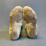Authentic Native American Northern Rockies High-Top Beaded Moccasins, vintage - mid 1900s  (GM3)