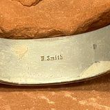 Harold Smith, Navajo Multi-Stone Inlay Bracelet with Celestial Design, vintage (JF282)