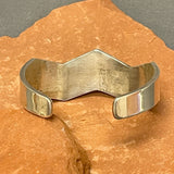 Wayne Muskett, Navajo Multi-Stone Channel Inlay Bracelet with Jet, Tiger Eye and Jasper, vintage (SS6)