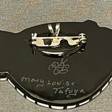 Mary Tafoya, Kewa (Santo Domingo) Pueblo Multi-Stone Mosaic Bird Pin/Pendant  (5/249)