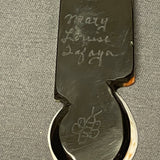 Mary Louise Tafoya, Kewa (Santo Domingo) Pueblo Multi-Stone Mosaic Pendant on Double-Strand Turquoise Necklace (5/255)