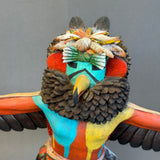 Neil David, Sr. Hopi - Eagle Kachina - 24" wingspan, provenance provided. authentic, hand-carved Hopi Kachina (RS185)