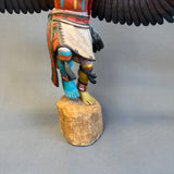 Neil David, Sr. Hopi - Eagle Kachina - 24" wingspan, provenance provided. authentic, hand-carved Hopi Kachina (RS185)