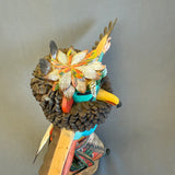 Neil David, Sr. Hopi - Eagle Kachina - 24" wingspan, provenance provided. authentic, hand-carved Hopi Kachina (RS185)