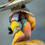 Neil David, Sr. Hopi - Eagle Kachina - 24" wingspan, provenance provided. authentic, hand-carved Hopi Kachina (RS185)