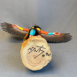 Neil David, Sr. Hopi - Eagle Kachina - 24" wingspan, provenance provided. authentic, hand-carved Hopi Kachina (RS185)