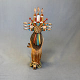 Cecil Calnimptewa Hopi Corn-Grinding Girl (Palhik Mana) Carving, genuine Hopi   (RS215)