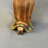 Cecil Calnimptewa Hopi Corn-Grinding Girl (Palhik Mana) Carving, genuine Hopi   (RS215)