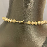 Vintage Silver Navajo Squash Blossom Necklace with Turquoise + handmade beads (5/260)