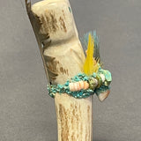 Zuni Carved Antler Corn Maiden Fetish  (AC58)