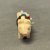 Zuni Marble Mountain Lion Fetish with Gift Bundle (VW166)