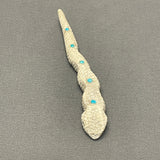 Antler Snake Fetish with Turquoise by Johnathan Shack, Zuni  (2/56)