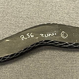 Etched Jet Zuni Snake Fetish with Turquoise by Roselle Gonzalez, Zuni   (2/55)