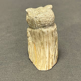 Antler Owl Fetish by Johnathan Shack, Zuni  (2/45)