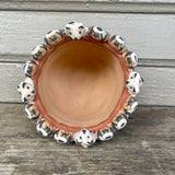 Caroline Sando, Jemez Pueblo Clay Friendship Bowl, authentic Native American  (AR4)