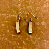 Supersmith Navajo Turquoise Inlay Dangle Earrings   (SS60)