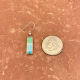 Supersmith Navajo Turquoise Inlay Dangle Earrings   (SS60)