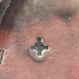 Authentic Hopi Sterling Silver and 14k Gold Overlay Bolo Tie with Kachina Design - Milson Taylor? (SS137)