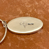 Supersmith Sterling Silver and Multi-Stone Channel Inlay Pendant Necklace  (3/197)