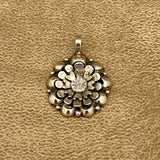 Clem Nalwood, Navajo Clem Nalwood, Navajo Silver Floral Pendant, vintage Native American  (5/44)Silver Floral Pendant, vintage Native American  (5/44)