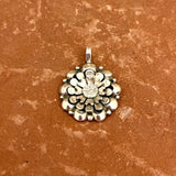 Clem Nalwood, Navajo Clem Nalwood, Navajo Silver Floral Pendant, vintage Native American  (5/44)Silver Floral Pendant, vintage Native American  (5/44)