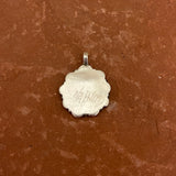 Clem Nalwood, Navajo Clem Nalwood, Navajo Silver Floral Pendant, vintage Native American  (5/44)Silver Floral Pendant, vintage Native American  (5/44)